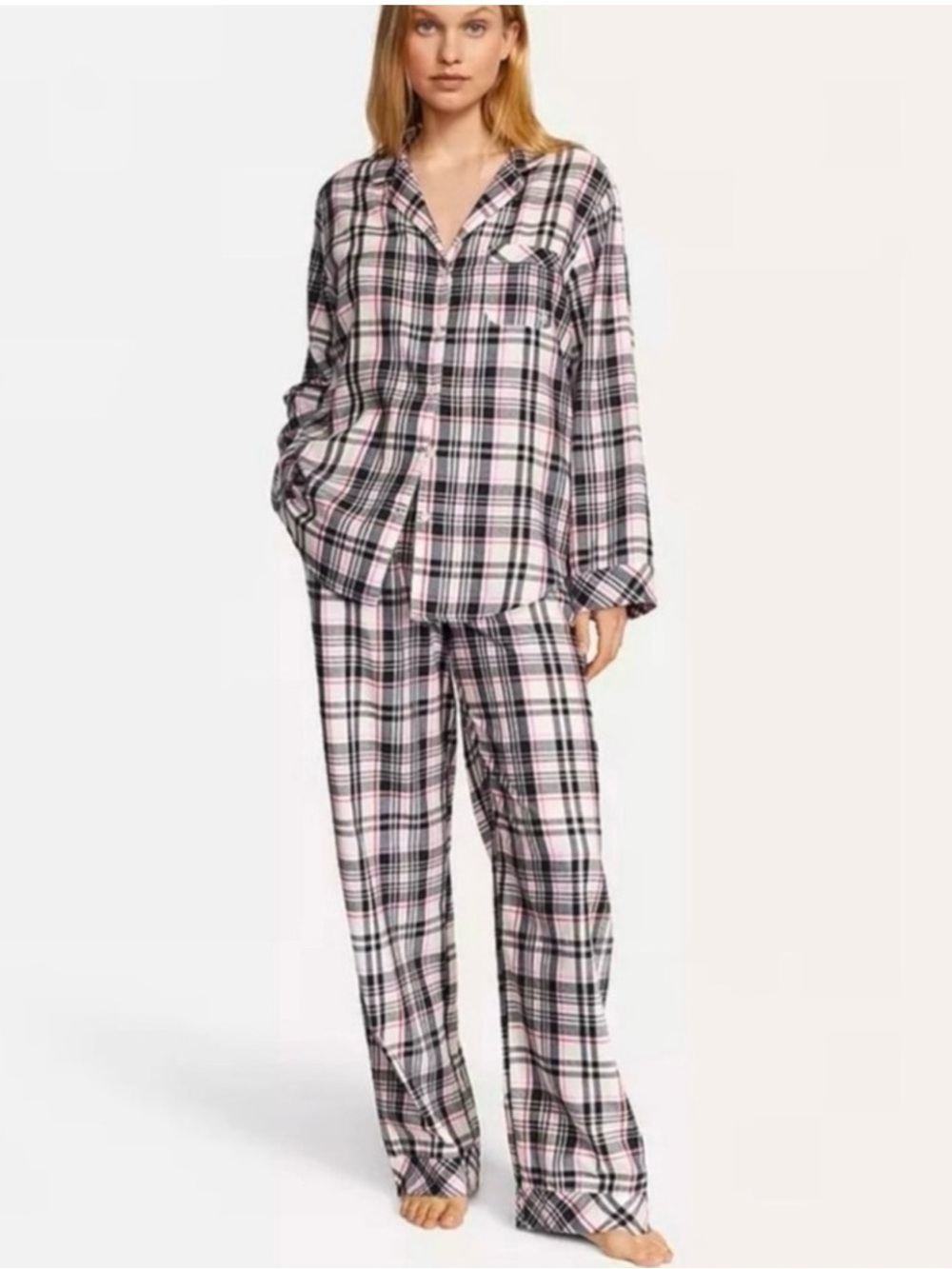 Victoria's Secret Flannel Size XL 2pc PJ Set (NWT)